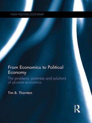 cover image of From Economics to Political Economy